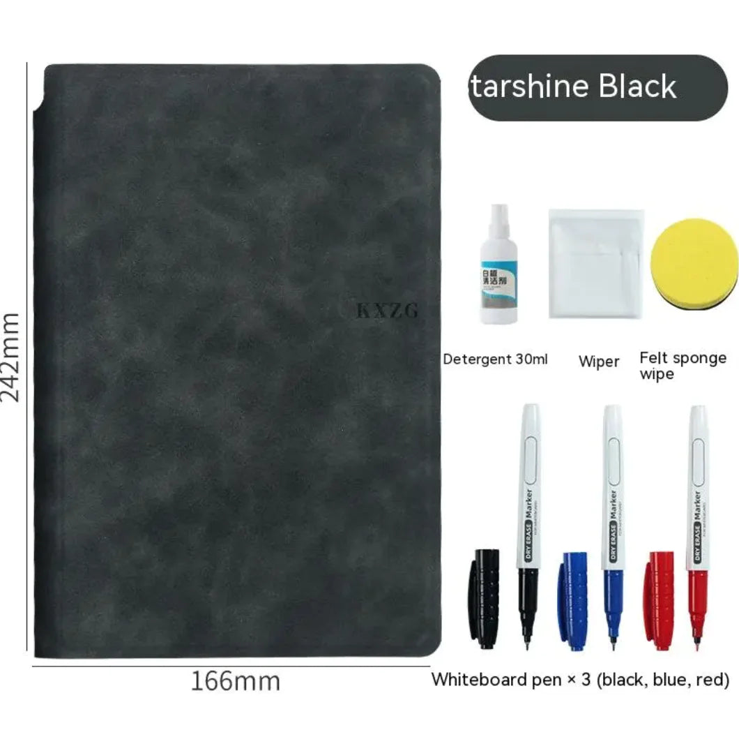 Leather Erasable  Notebook