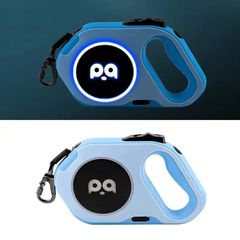 Automatic Retractable LED Dog Leash for Outdoor Use
