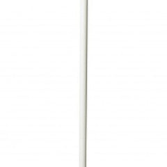 73" White LED Torchiere Floor Lamp With White