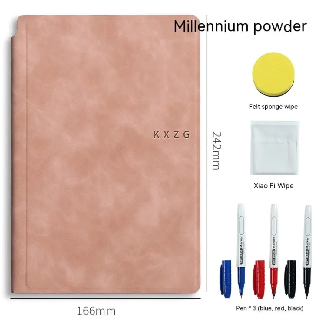Leather Erasable  Notebook