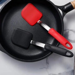 Small Flat Bottom Silicone Non-Stick Frying Pan (1 Piece)