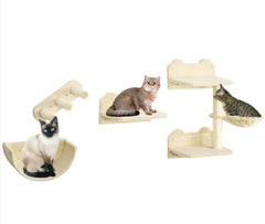 Cat Wall Shelves Set Furniture