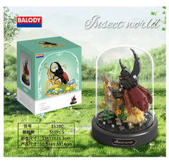 Bee Butterfly Flower Bonsai Block (Single)