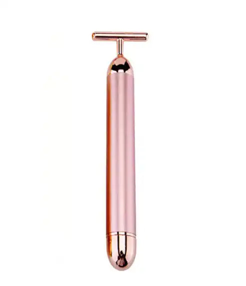 Facial Roller Massager with 24K Gold for Beauty