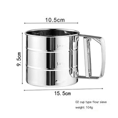 Stainless Steel Handheld Flour Sieve