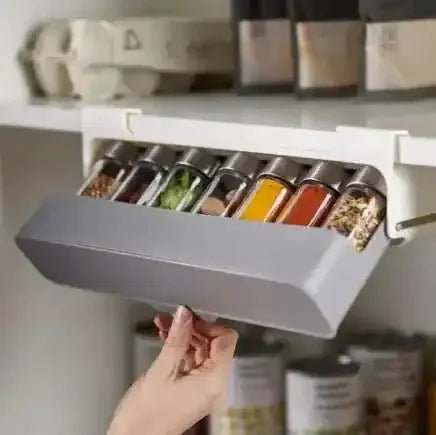 Kitchen Self-Adhesive Wall Mounted Spice Organizer