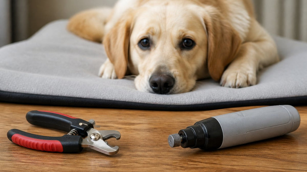 Dog Nail Clippers vs Grinders for Nervous Dogs