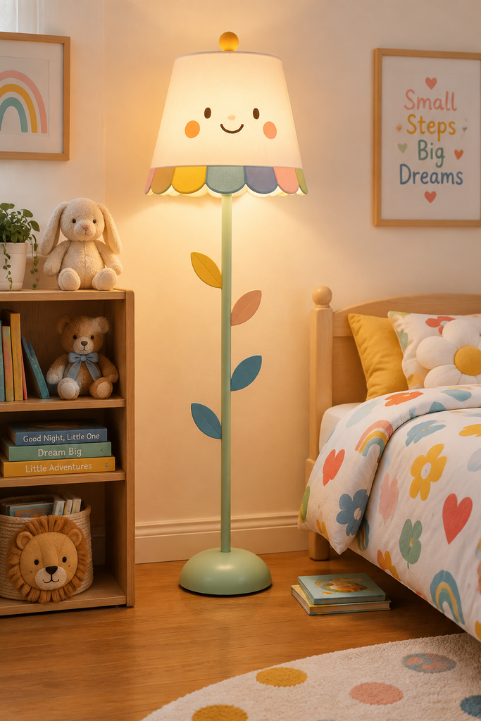 Whimsical Floor Lamps for Kids' Playrooms