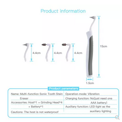 4-in-1 Dental Tool Kit with Ultrasonic Cleaner