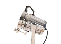 29" Silver Tripod With Metal Novelty Shade