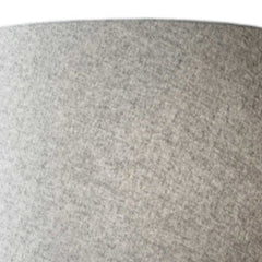 Gray fabric empire shade of a 59" natural solid wood tripod floor lamp by Wellnesslifeclub74.