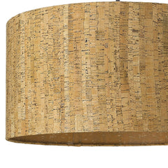 58" Brown And Black Tripod Floor Lamp With Brown Plastic Shade