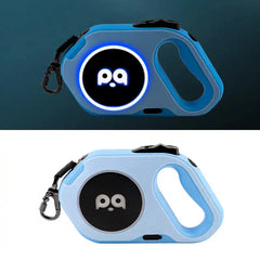 Automatic Retractable LED Dog Leash for Outdoor Use