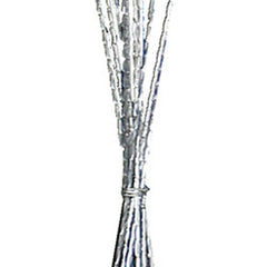 46" Chrome Multi Light LED Novelty Floor Lamp with a sleek, modern design featuring multiple light strands.