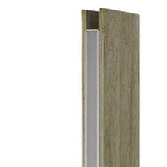 61" Brown LED Traditional Shaped Floor Lamp with a sleek wooden design and integrated lighting for a warm ambiance.