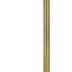 62" Nickel Tray Table Floor Lamp with a sleek design and a white drum shade, perfect for modern decor.