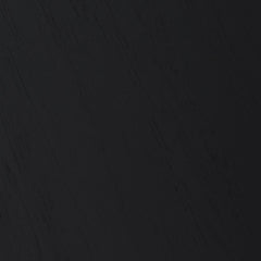 Six Piece Brown and Black Oval Dining Set with Four Chairs and Sideboard