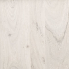 Set of Two Natural Solid Wood Triangle Pedestal Nested Coffee Tables