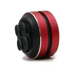 Red Humbird Bone Conducting Speaker with suction cups for surface attachment, ideal for immersive audio on the go.