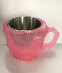 Resin Crystal Gemstone Coffee Mug – Mineral-Inspired Decorative Drinkware