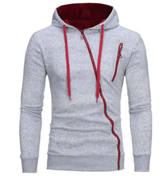 Men's Slim Fit Hoodie with Zipper