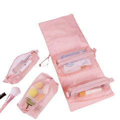 4-in-1 Foldable Makeup Bag with Storage Bags