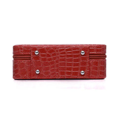 Waterproof Travel Makeup Organizer | PU Leather Cosmetic Pouch – 0.38 kg