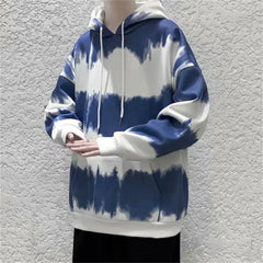 Men's Printed Tie-Dye Hoodies - Hip Hop Edition