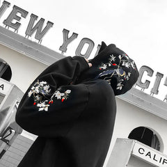 Couples Winter Embroidered Hoodies