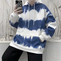 Men's Printed Tie-Dye Hoodies - Hip Hop Edition
