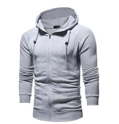 Hooded Cardigan Sweatshirt with Pockets