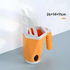 All-in-One Cat Litter Shovel Set with Removable Bin