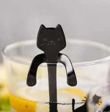 Stainless Steel Cat-Shaped Coffee & Tea Stirring Spoon