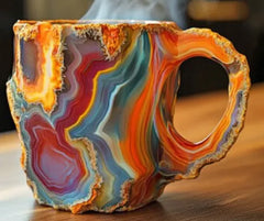 Resin Coffee Cup in Various Colors