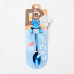 Stainless Steel Cat-Shaped Coffee & Tea Stirring Spoon
