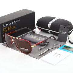 Men's Polarized Sunglasses for Driving - BARCUR Design
