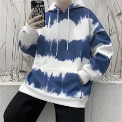 Men's Printed Tie-Dye Hoodies - Hip Hop Edition