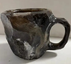 Resin Crystal Gemstone Coffee Mug – Mineral-Inspired Decorative Drinkware