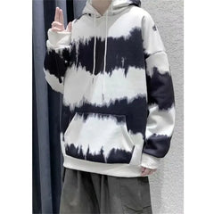 Men's Printed Tie-Dye Hoodies - Hip Hop Edition
