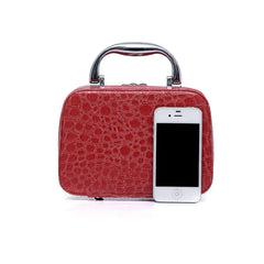 Waterproof Travel Makeup Organizer | PU Leather Cosmetic Pouch – 0.38 kg
