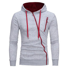Men's Slim Fit Hoodie with Zipper