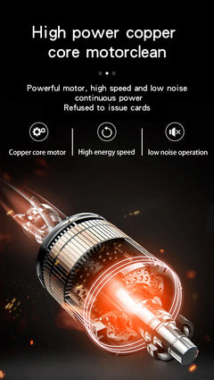 Electric Hair Trimmer with USB Charging & LED Display