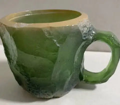 Resin Crystal Gemstone Coffee Mug – Mineral-Inspired Decorative Drinkware