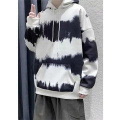 Men's Printed Tie-Dye Hoodies - Hip Hop Edition