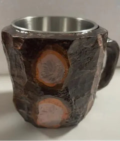 Resin Crystal Gemstone Coffee Mug – Mineral-Inspired Decorative Drinkware